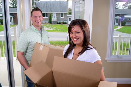 Secure short-term storage in Dulwich with boxed items