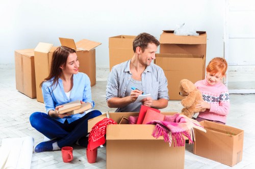 Business storage units in Dulwich with organised company items