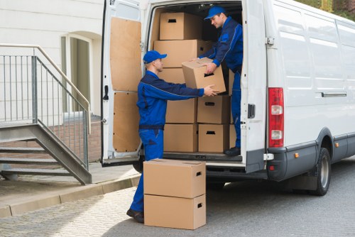 Van transport for furniture collection in Dulwich