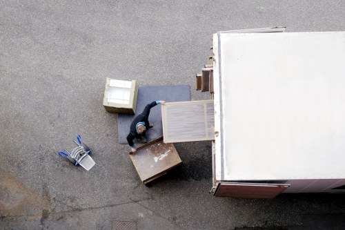 Organised storage aisle kept clear to reduce slip and trip risks