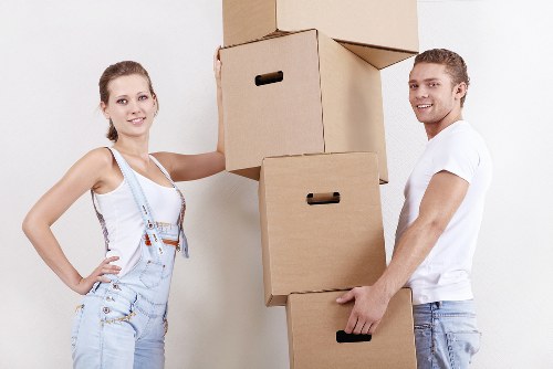 Professional handling of furniture during a small removal in Dulwich