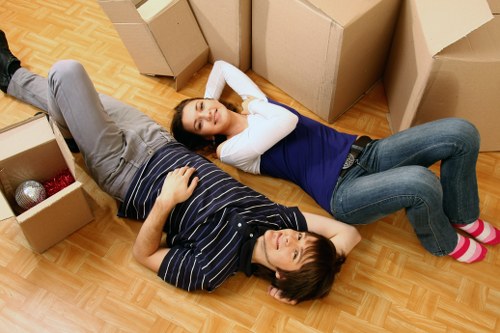 Protective furniture storage environment in Dulwich for renovations